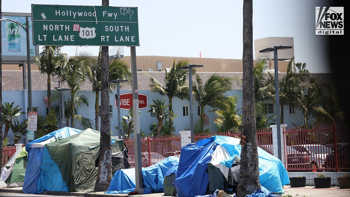 Woman’s lost luggage ends up in Hollywood homeless encampment