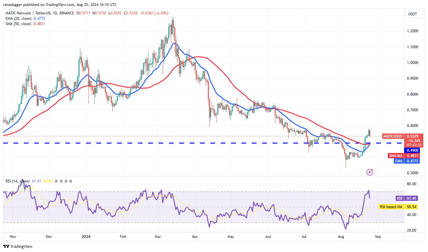 MATIC, SUI, RENDER and TAO could soar if Bitcoin holds $64K