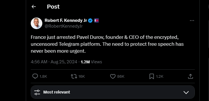 Telegram founder Pavel Durov arrest — What we know so far