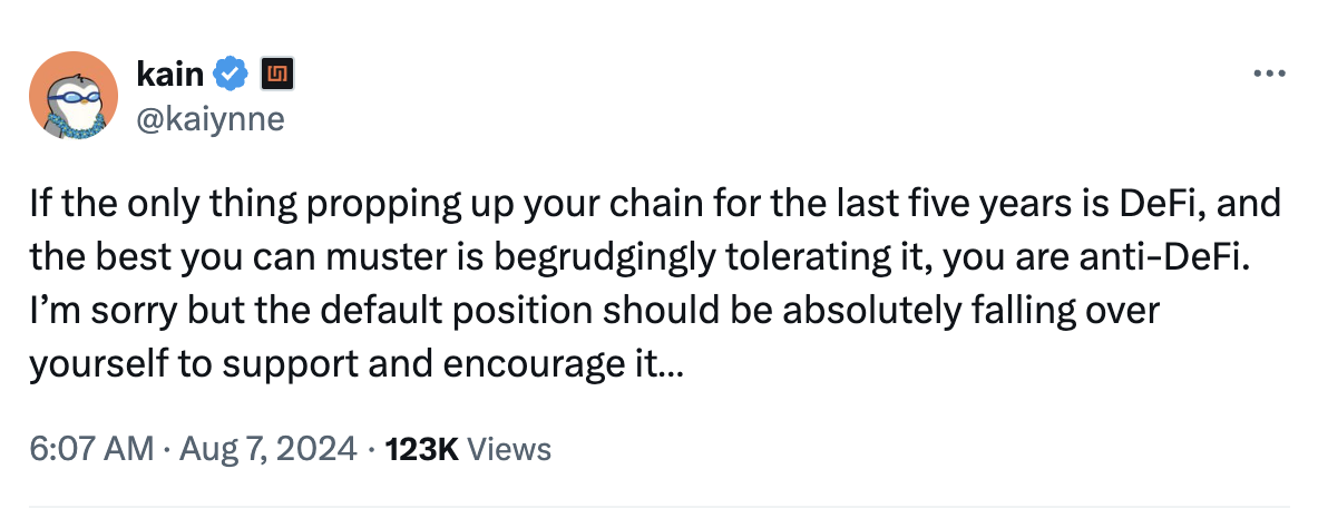 Vitalik Buterin responds to criticism that Ethereum ‘doesn’t care’ about DeFi