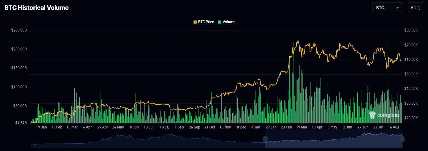 Broadening wedge or bull flag? Either way, Bitcoin appears to be losing momentum